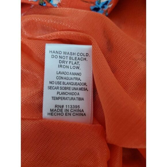 Altar'd State Lined Elastic Waist Pull On Flowy Floral Romantic Red Boho Shorts - Picture 7 of 9